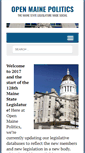 Mobile Screenshot of openmepolitics.com